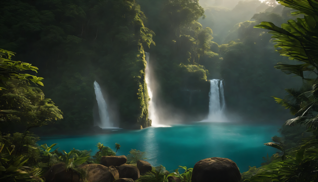 ai generated, waterfall, nature-8632082.jpg